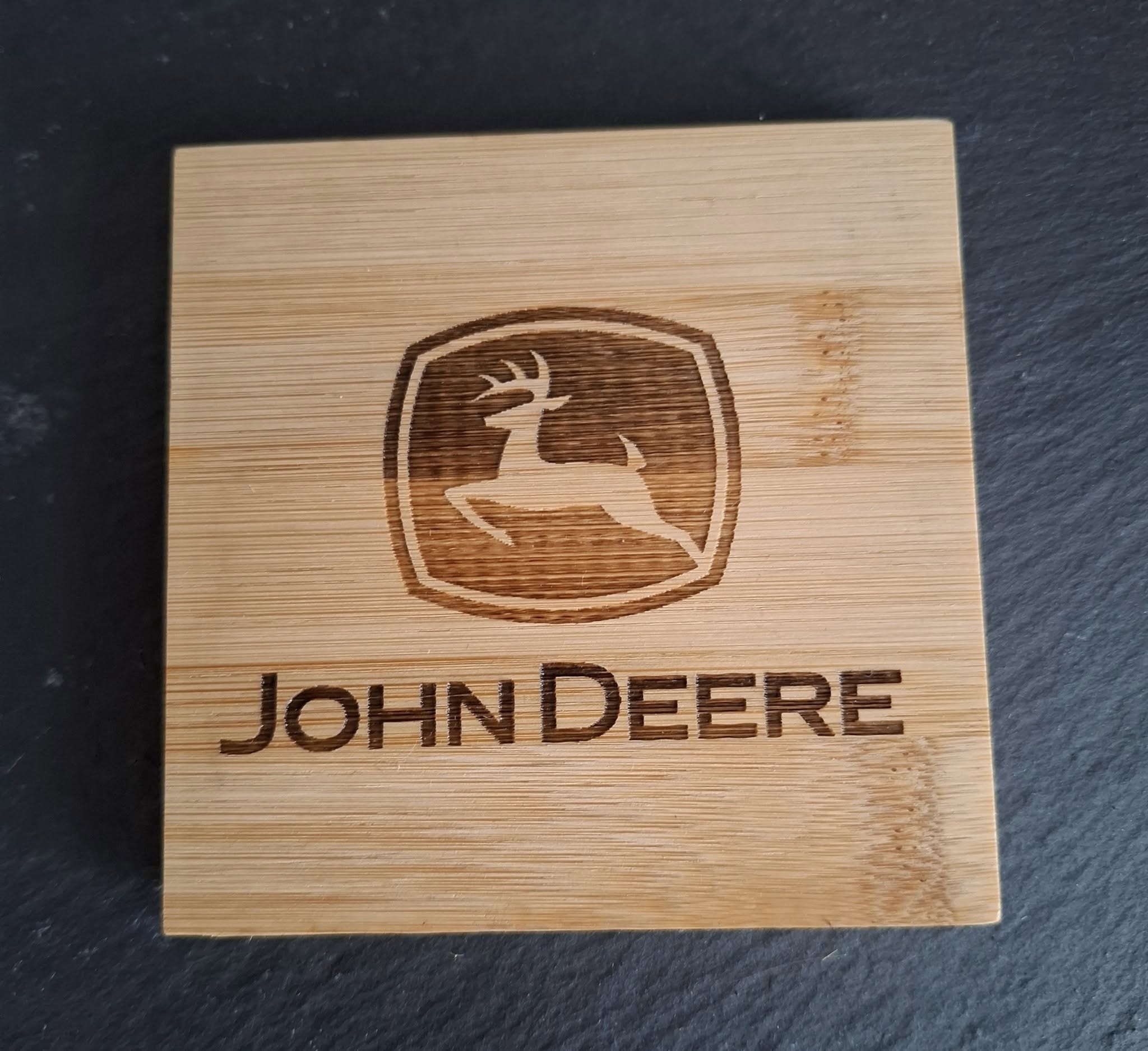 Laser engraving work by Gemma